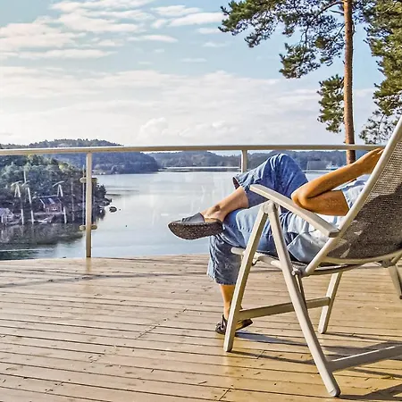 Awesome In With House Sea View Prázdninový dům Hagavik